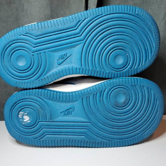 Nike Air Jordan Fusion 6 Girls Shoes Size 8C White Pink Turquoise - Picture 7 of 9